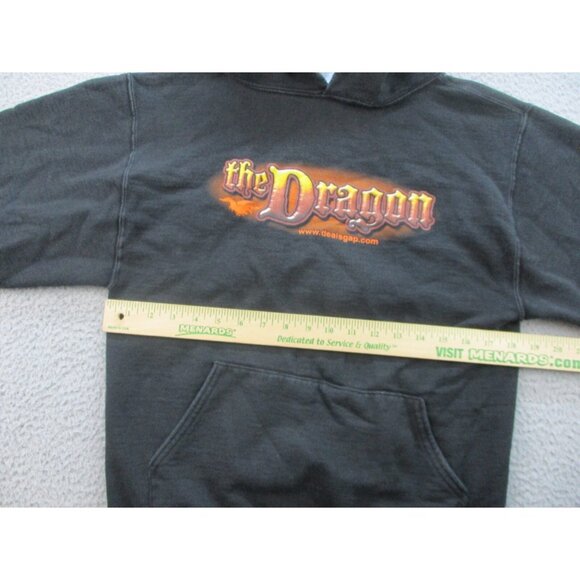 Tail of the Dragon Deals Gap Resort Sweatshirt Mens Small Hoodie NC Motorcycles - Picture 5 of 9